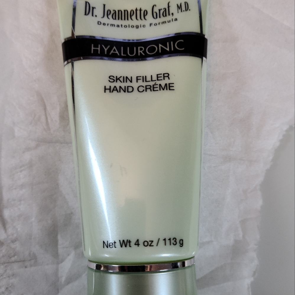 Dr. Jeannette Graf MD Hyaluronic Skin Filler Hand Creme Cream Treatment